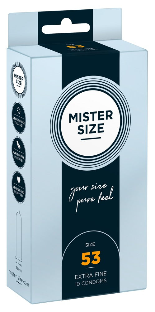 Preservativi Mister Size 53mm - 10 PZ