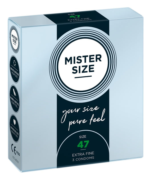Preservativi Mister Size 47 mm – 3 PZ