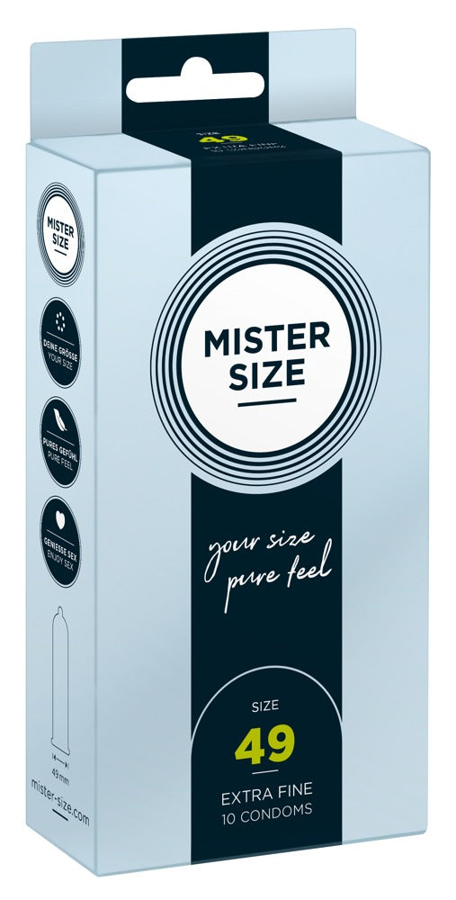 Preservativi Mister Size 49mm - 10 PZ