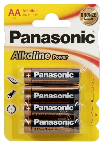 4 Pile Tipo AA in Blister