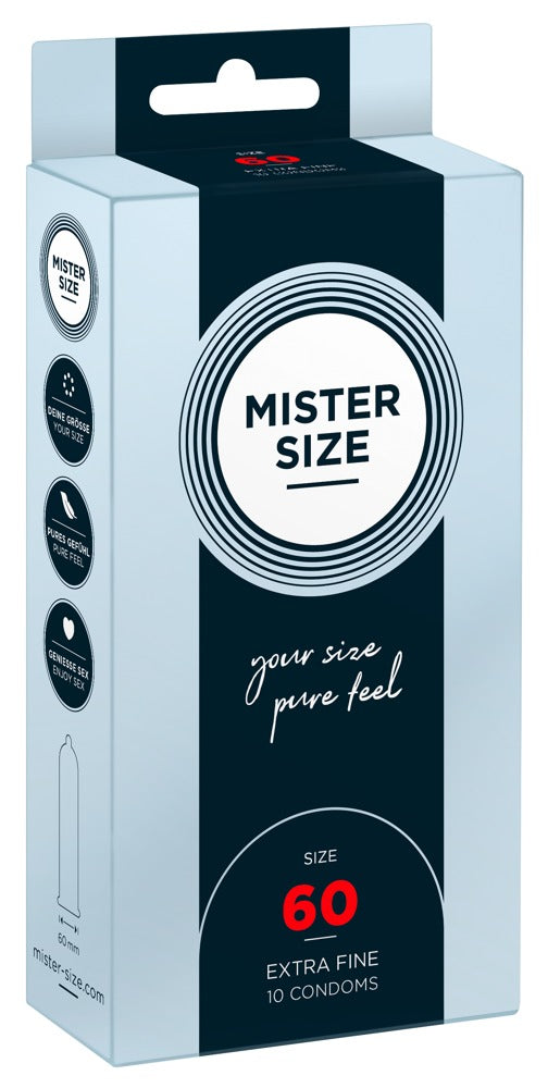 Preservativi Mister Size 60mm - 10 PZ