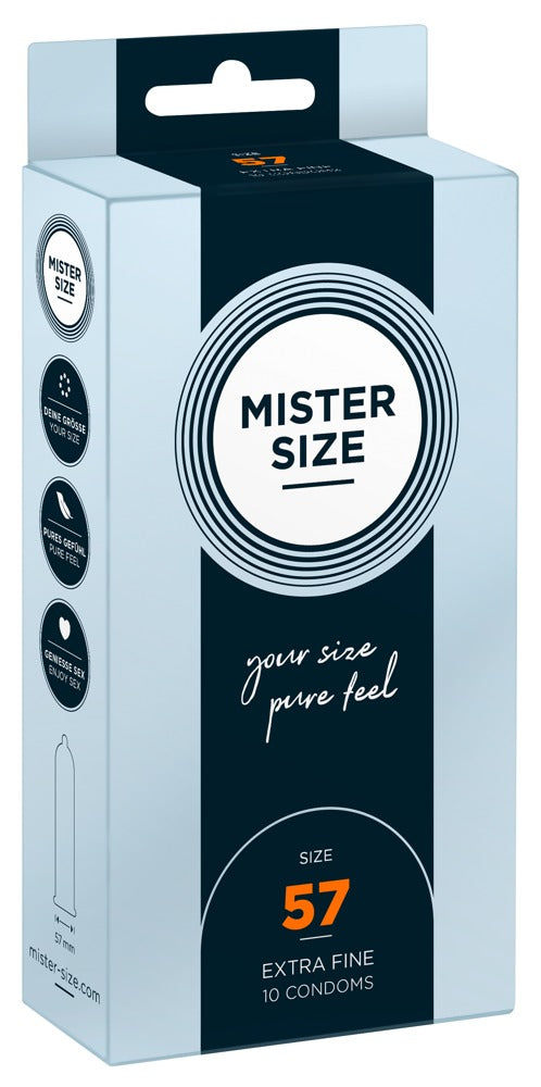 Preservativi Mister Size 57mm - 10 PZ