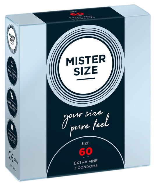 Preservativi Mister Size 60mm - 3 PZ