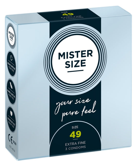 Preservativi Mister Size 49mm - 3 PZ