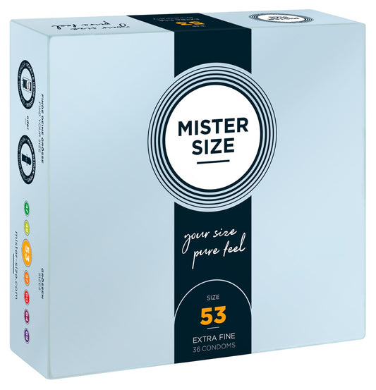 Preservativi Mister Size 53mm - 36 PZ
