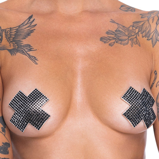 Nipple Stickers a Croce