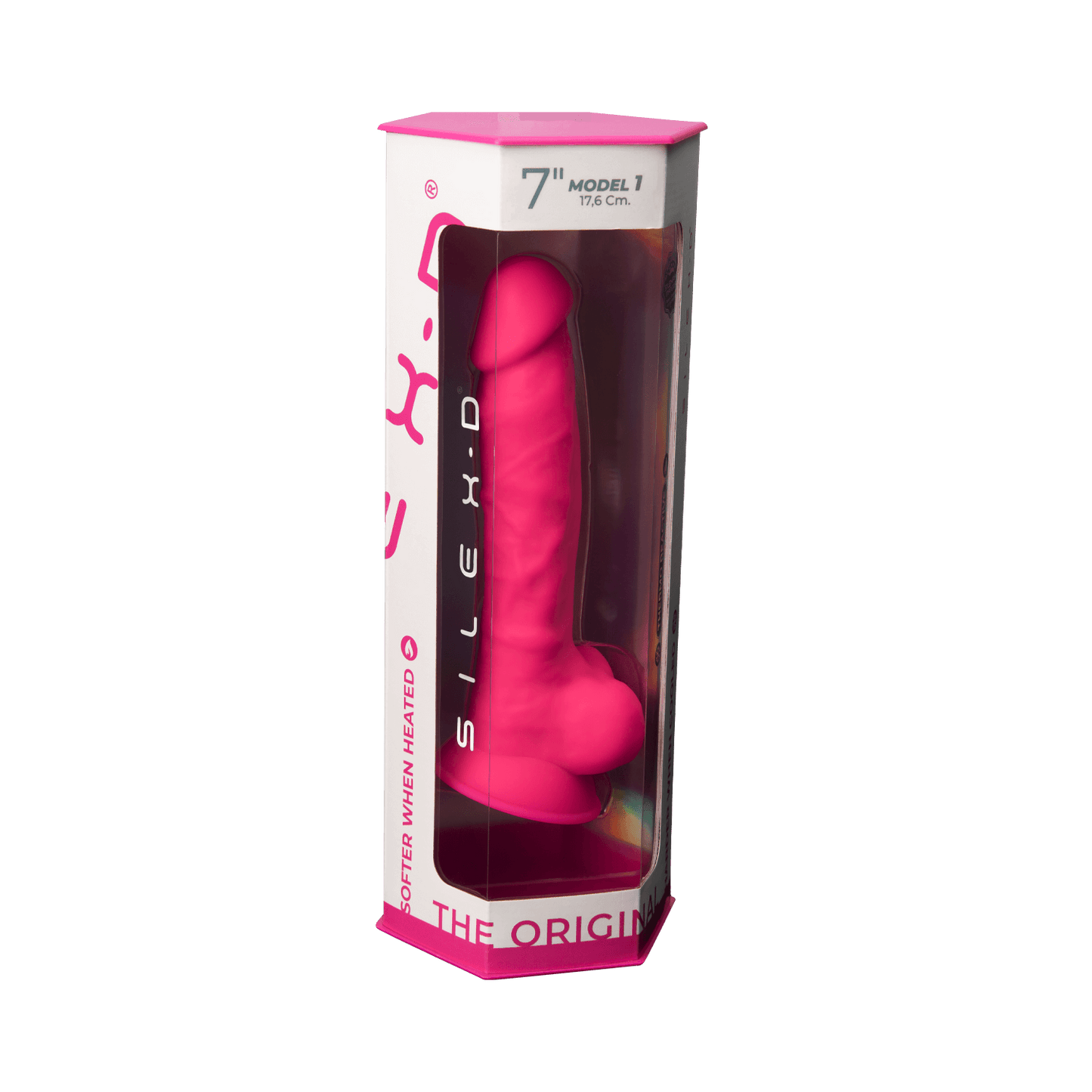 Termo Reattivo - Dildo Premium Silicone Model 1 Rosa