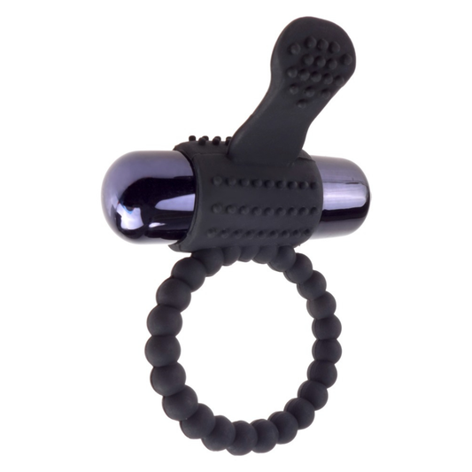 Vibrating Silicone Super Ring