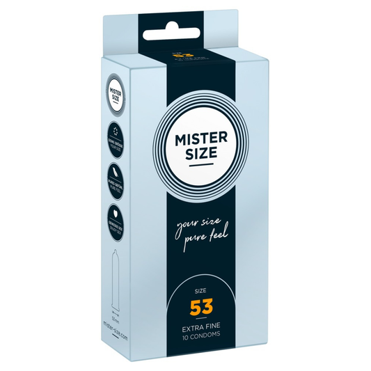 Preservativi Mister Size 53mm - 10 PZ