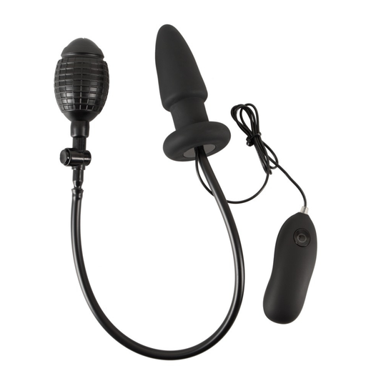 Plug Anale Gonfiabile con Vibrazione