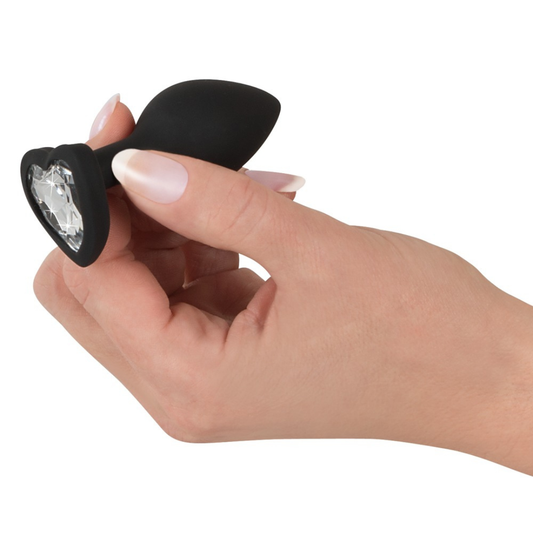 Silicone Butt Plug Black
