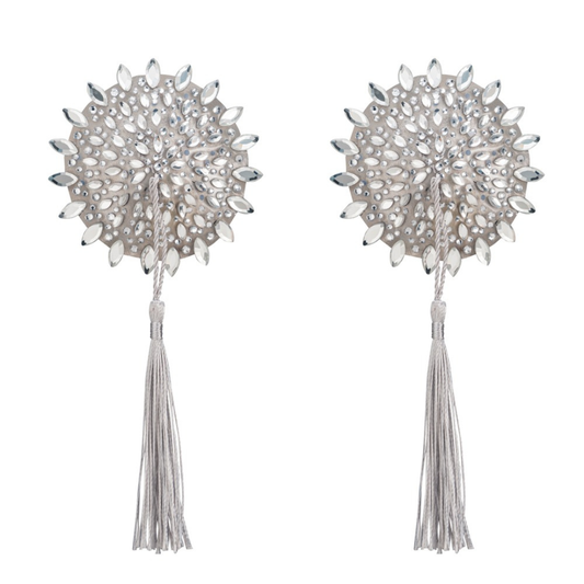 Copricapezzoli gioiello con pendente Mistiqua