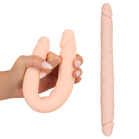 Dildo Doppio Forma di Fallo Naturale