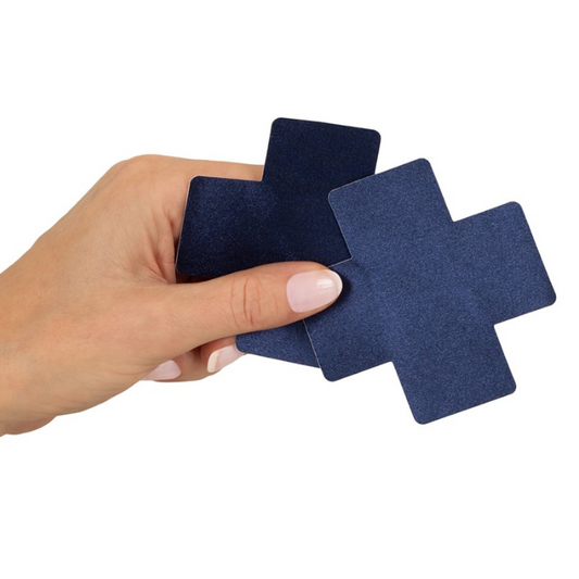 Dark Blue Nipple Stickers