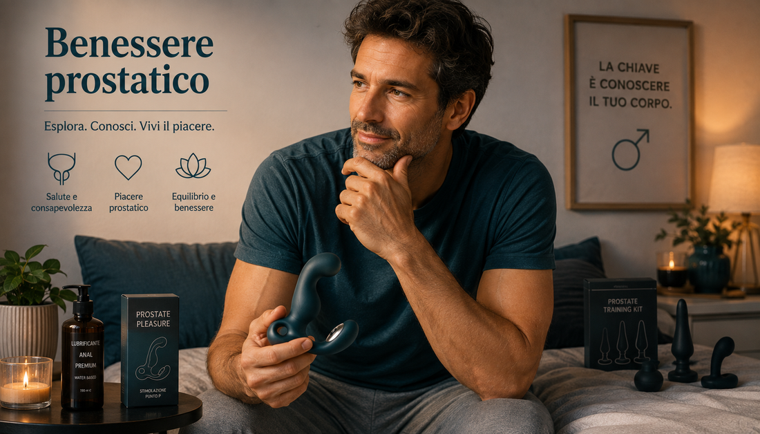 Benessere prostatico: massaggio, stimolazione e piacere prostatico