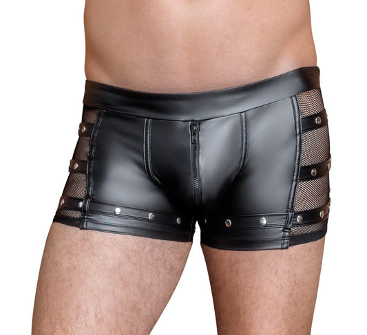 Boxer con zip e cinghie