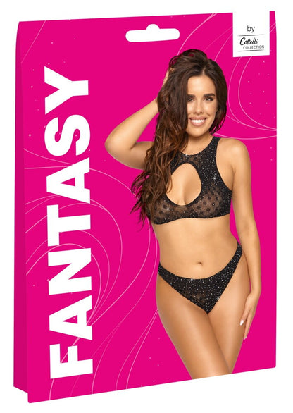 Top e Slip con strass