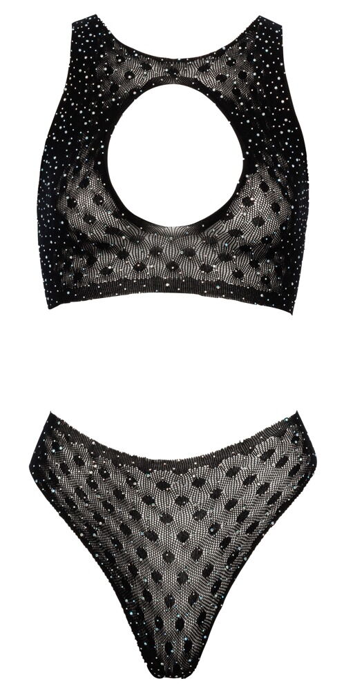 Top e Slip con strass