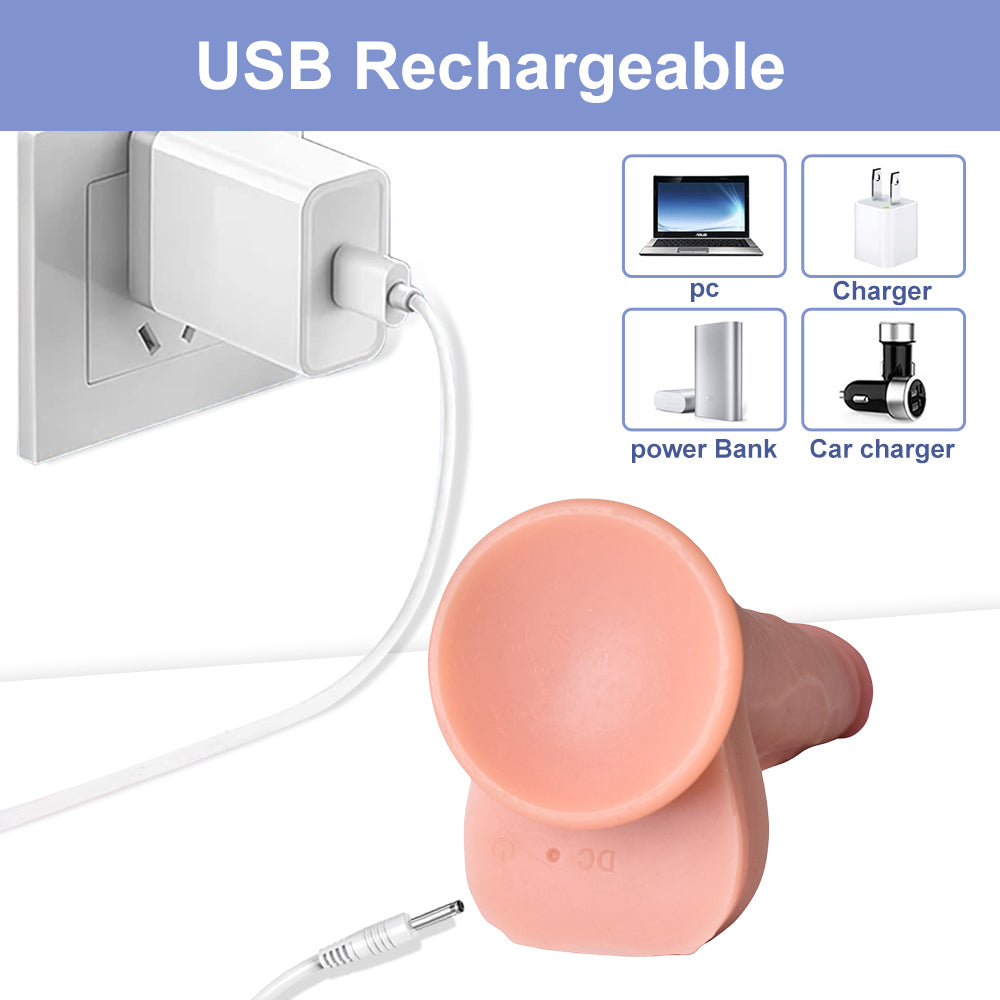 App-agante Vibratore con Spinta