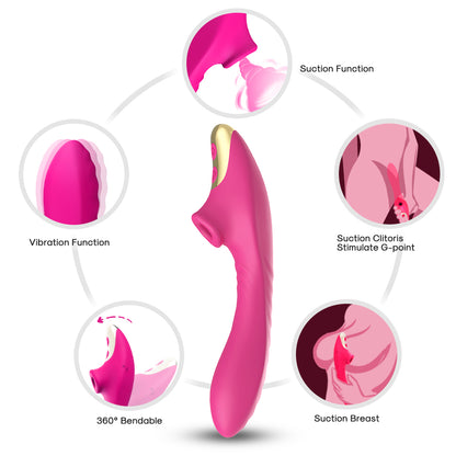 Set Vibro Succhia Clitoride