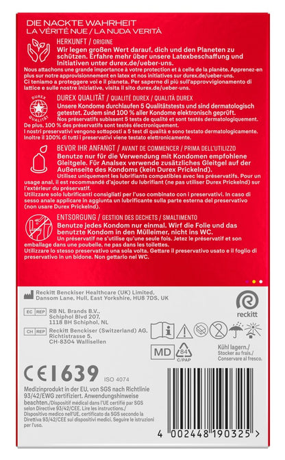 Preservativi Durex Gefühlsecht Classic
