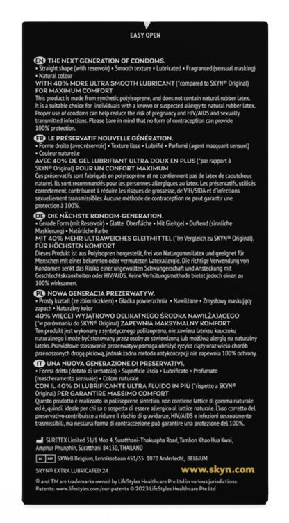 Skin Extra Lubricated