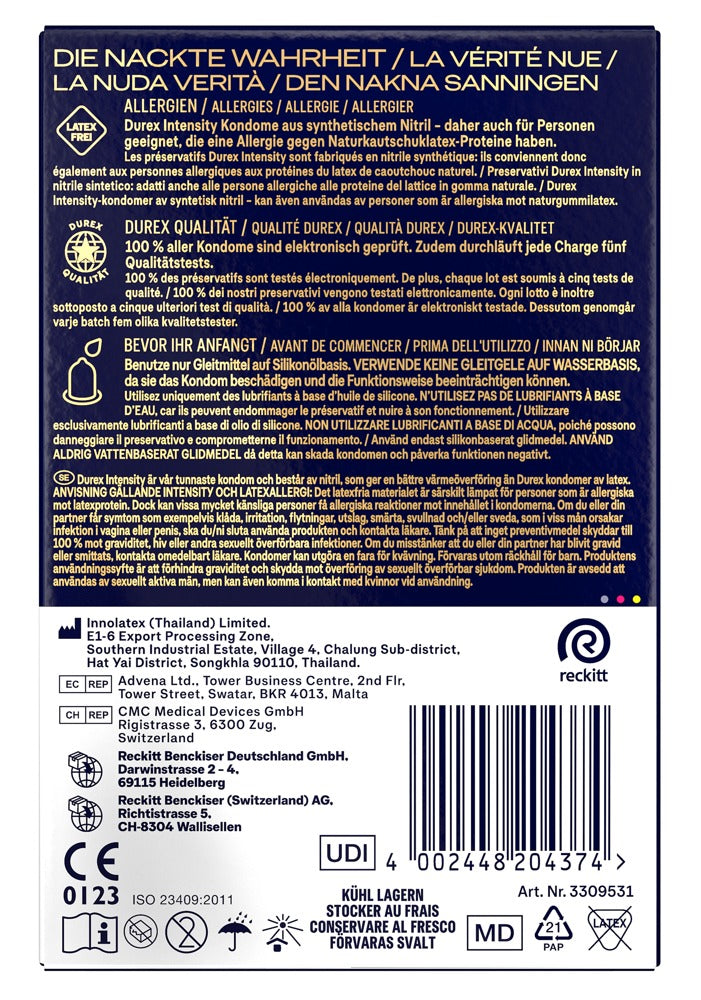 Intensity - Senza Latex