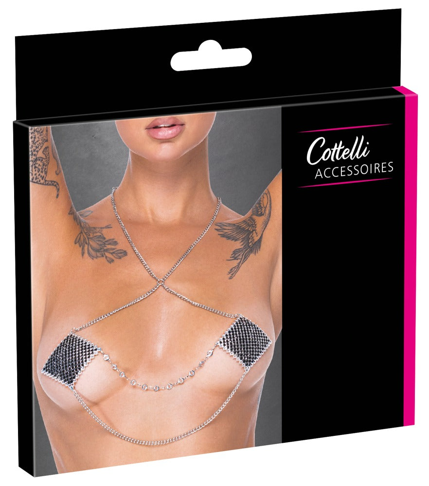 Nipple Stickers Eleganti con Catena
