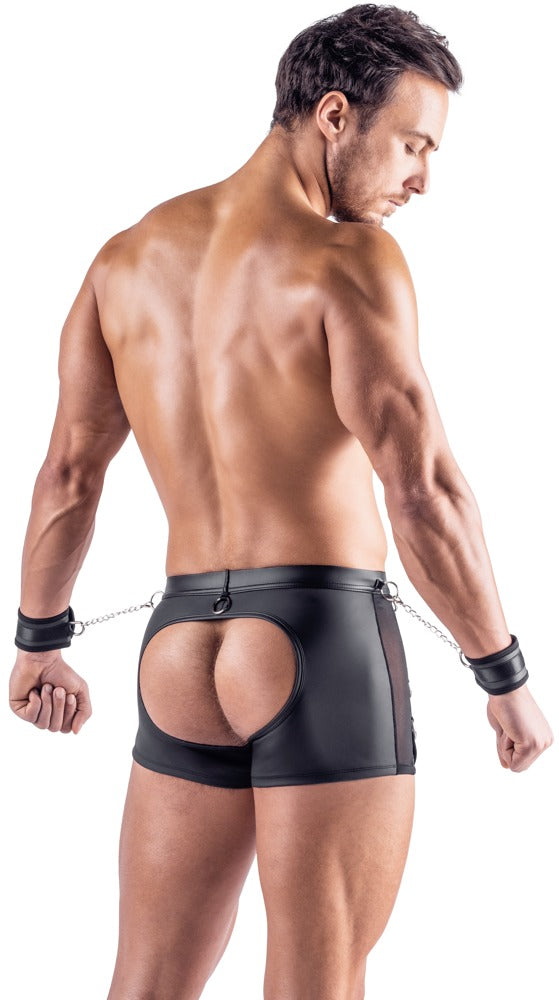 Boxer Aperto con Manette