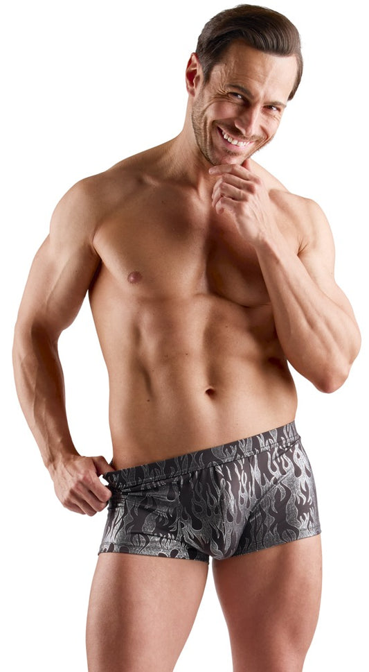 Boxer Nero con Fiamma Argento