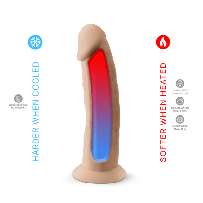 Termo Reattivo - 7,5" Dildo Premium Silicone Model 2