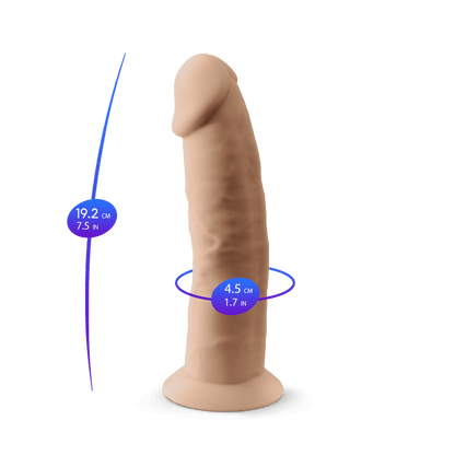 Termo Reattivo - 7,5" Dildo Premium Silicone Model 2