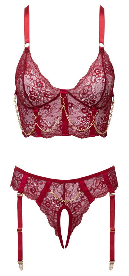 Completino Intimo con Catenine Oro