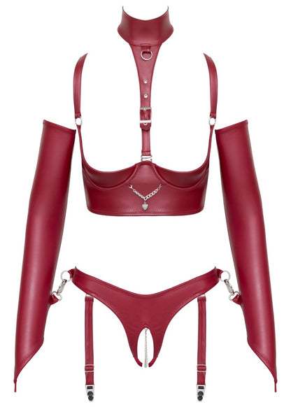 Set Intimo Bondage con Copribraccia