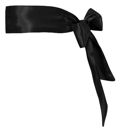Nastro Bondage Nero in Raso