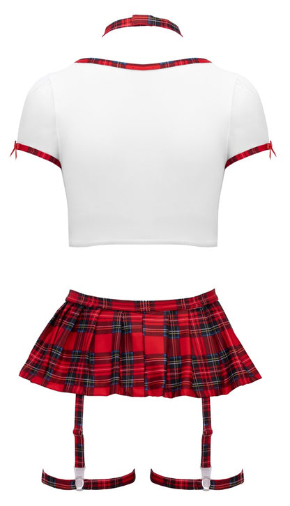 Costume Sexy Scolaretta con Top e Minigonna