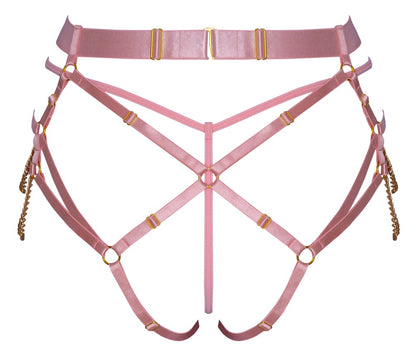 Harness con Perizoma Rosa