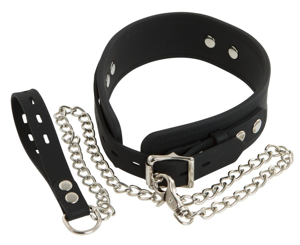 Collare in Silicone con Guinzaglio