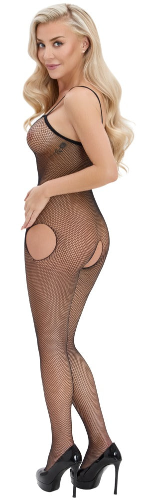 Bodystocking a Rete con Aperture