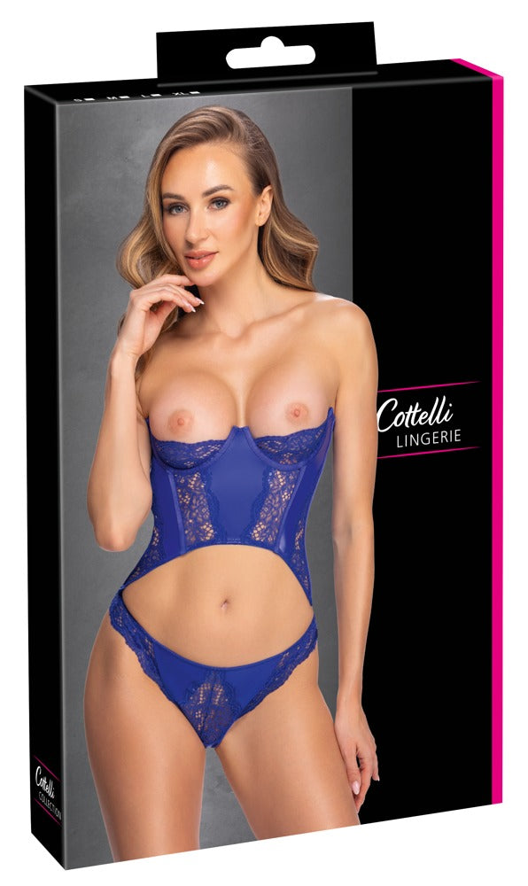Corsetto Blu e Perizoma