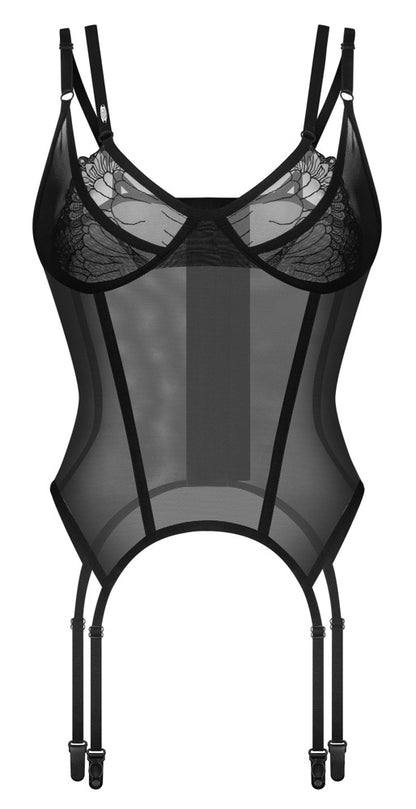 Corsetto in tulle con ferretto Arrowel Black