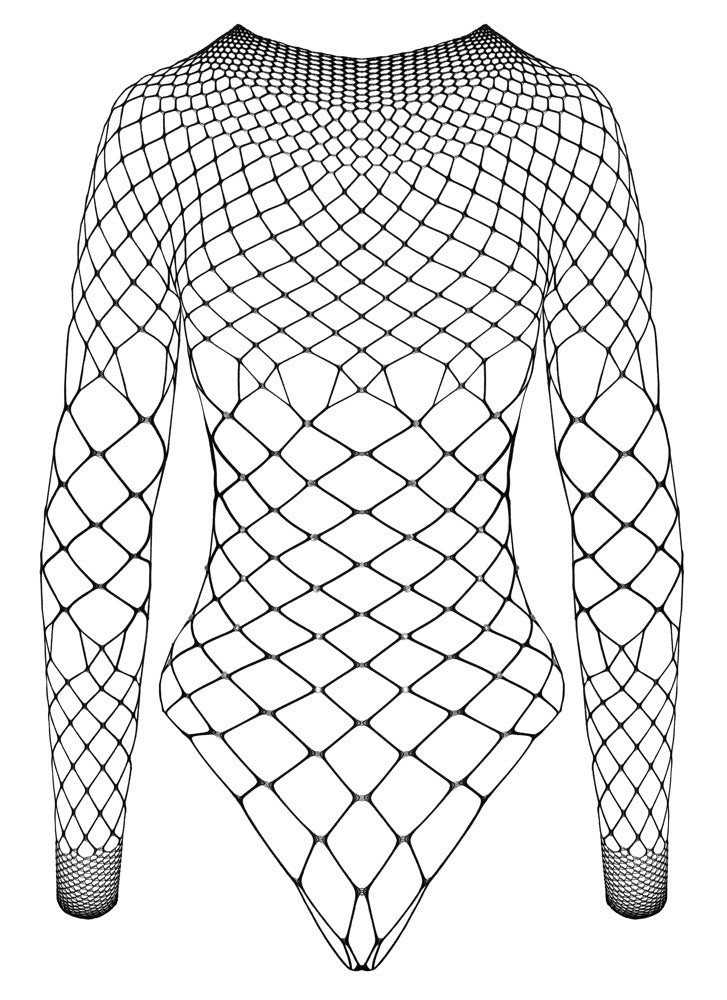 Body a Rete con Strass