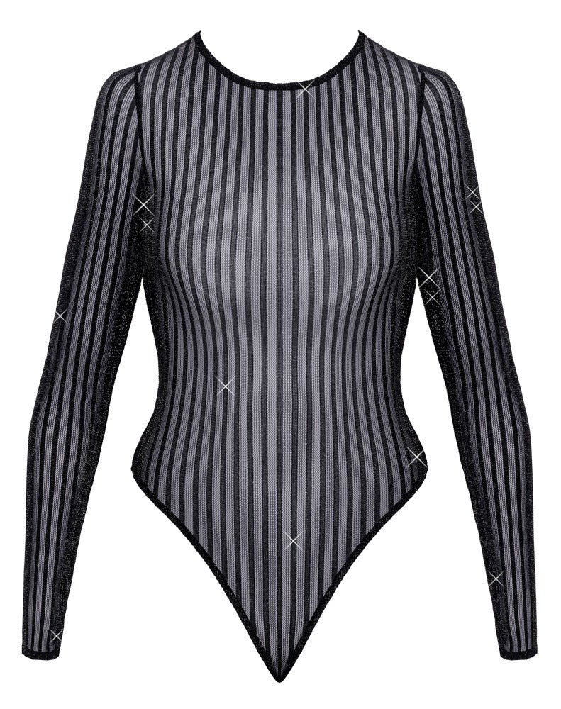 Body Lurex con Schiena Scoperta