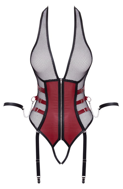 Body con Reggicalze e Manette