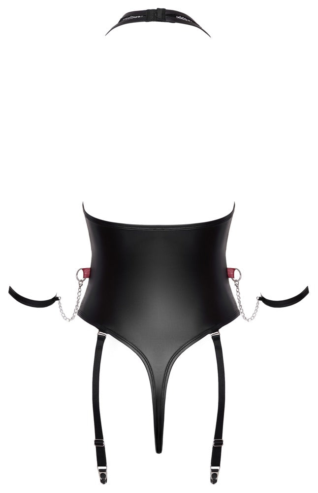 Body con Reggicalze e Manette