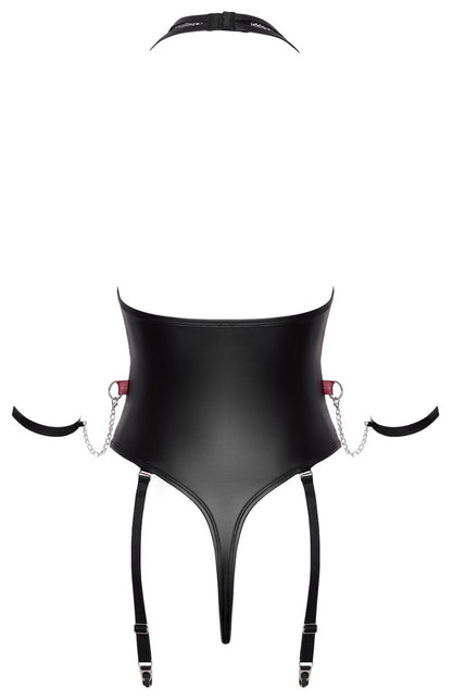 Body con Reggicalze e Manette