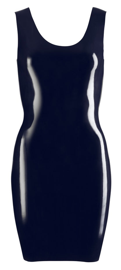 Mini Abito in Lattice Nero