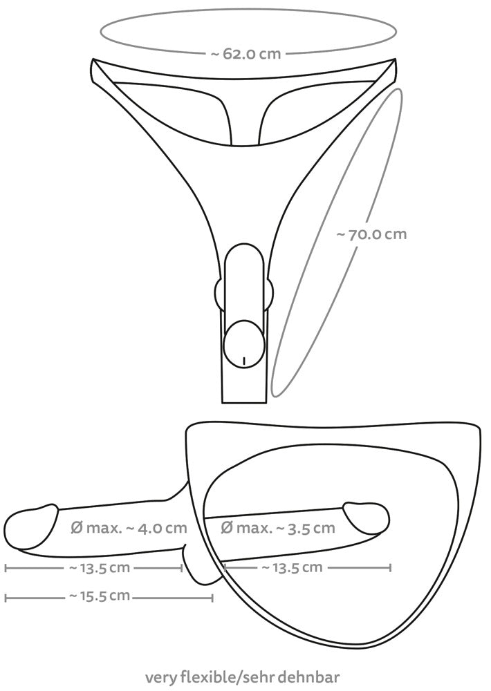 Ultra Realistic  Double Penis Strap on