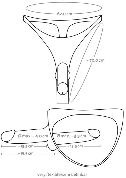 Ultra Realistic  Double Penis Strap on