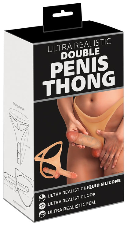 Ultra Realistic  Double Penis Strap on